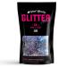 Ultra Sparkle Glitter - CHARCOAL Holographic - DIAMOND Glitter Sequins Sparkle Nails Decoration Acrylic Nail Polish Additive - 50g / 1.75oz - 1/24" - 0.040" - 1mm Diamond 1MM Charcoal Holographic