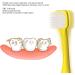 Children's Electric Toothbrush - Cartoon Pattern Soft Bristles Sonic Vibration Waterproof - Ideal Gift for Kids (Yellow) - Buy Online on GoSupps.com