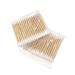 Ultra Thin Bamboo Cotton Swab 600ct - Super Portable for Travel - 12 Bags of 50 - 12 Pack | Eco-Friendly & Disposable - Buy Online on GoSupps.com