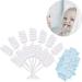 100 Pcs Baby Disposable Gauze Toothbrush,Baby Tongue Cleaner Newborn,Infant Mouth Oral Care Cleaning Swabs for 0-36 Month