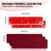 Hilph Perineal Cold Packs - Postpartum Cooling Pad for Vaginal Recovery & Hemorrhoid Pain Relief - Reusable Maternity Pads with Washable Sleeves - Buy Online on GoSupps.com