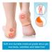 Sioppkik Heirs Cushion Gel Heel Protection Pads - Silicone Heel Socks for Plantar Fasciitis & Cracked Heels - Pain Relief & Comfort - Buy Online on GoSupps.com