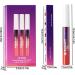 Peel Off Lip Liner Stain Rouge l vres Longue Tenue Hautement Pigment Liner l vres r sistant l'eau Liner l vres au fini mat (A 3 Colors/Set) Set A 1 unit (Lot de 3) - Buy Online on GoSupps.com