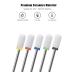 Finibir Ceramic Nail Drill Bit 10Pcs - Professional Electric Drill for Acrylic Nails - Short Handle, No Shaking - Combo 03 - Buy Online on GoSupps.com