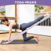 2-Piece Yoga Stretching Set: Bands Block & Belt for Ultimate Flexibility - Ideal for Yoga Enthusiasts & Athletes - Buy Online on GoSupps.com