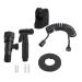 WC Bidet Sprayer G1/2 Stainless Steel Thread Bidet Sprayer Set for Bathroom WC Black B-Style