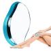 Crystal Hair Eraser for Women and Men - Magic Hair Eraser Crystal Hair Remover, Hair Removal Tool for Arms Legs Back - Reusable, Washable, Easy, Portable Epilator - Blue