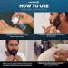 MENFIRST Darkening Beard Balm 1.1oz - Gradually Darkens White and Grey Hair, Nourishing Leave-In Conditioner for Men - Dark Shades - Buy Online on GoSupps.com