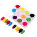Rantoloys 12 color/set velvet flocking powder decoration velvet nail glitter polish nail art powder pigment for nails diy decoration tips