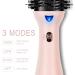 One-Step Hair Dryer Brush PARWIN PRO BEAUTY Blow Dry Hair Brush 4 in 1 Hot Brushes for Hair Styling Drying Volumizing Straighten Negative Ion Care Hot Air Brush 1000W Pink 5. Pink - Oval - Buy Online on GoSupps.com
