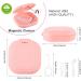 Retainer Case with Mirror Cute Denture Cleaning Box Night Mouth Guard Case Retainer Cleaner Case with Retainer Remover Tool Pink - Buy Online on GoSupps.com