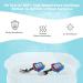 Baby Spoon Fork Set - 2 Piece Toddler Feeding Learning Cutlery BPA-Free Silicone & Stainless Steel Easy Grip & Heat-Resistant - Ideal for Babies 12+ Months - Blue - Buy Online on GoSupps.com