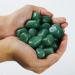 Nvzi Brazilian Green Aventurine Tumbled Polished Crystals - 10 Packs | Healing Energy Quartz Bulk for Wicca, Reiki, Chakra Stones - Buy Online on GoSupps.com