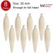 Xtrend 26 Inch 8 Packs Pre Stretched Braiding Hair Blonde Braiding Hair Pre Stretched Yaki Texture Pre-stretched Braids Hair Professional Synthetic Hair Extension Itch Free Hot Water Setting 613# 26 Inch (Pack of 8) 613# - Buy Online on GoSupps.com