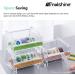 Molshine 2 Pack Transparent Desktop Washi Tape Dispenser with Cutter - Yellow & Green | Tape Roll Holder (Masking Tape Not Included) - Buy Online on GoSupps.com