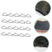 BIUDECO 22pcs Special Ring for Trampoline Outdoor Trampoline Metal Parts for Skywalker Trampoline Parts Metal Triangle Ring Buckle Connectors Trampoline Supplies Trampoline Buckle Rings L Silver 4.3X2.6CM - Buy Online on GoSupps.com