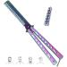 Butterfly Comb Stainless Steel Folding Training Practice Combs Novel Hair Styling Tools for Beginner Training