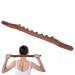 Guasha massage tab made of wood wood Gua Sha Massage Stick 8 pearls Gua Sha massage roller hand drainage relief from fatigue curve design for the fat reconstitution