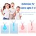 4-Piece U-Shaped Children's Toothbrush Set | 360 Mouth Cleaning | Soft Silicone for Ages 2-6 - Buy Online on GoSupps.com