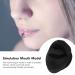 Buy Tongue Puncture Exercise Tool - Highly Elastic Silicone Tongue Model | Medical Simulation Tool (Black) - International Shipping - Buy Online on GoSupps.com