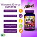 Alive! Women's Energy Multivitamins - 60 Chewable Gummies | Daily Energy Support - Buy Online on GoSupps.com