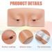 Silicone Makeup Practice Face - Perfect for Eye Makeup Training & Professional Enthusiasts | Bionic Skin Practice Board - Buy Online on GoSupps.com