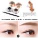 Eyebrow Pen Eye Makeup Tool 2 in 1 Waterproof Longlasting Eyebrow Eyeliner Cream Smoky Eye Makeup Cosmetic Tool Brown Black - Buy Online on GoSupps.com