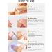 AutyaMee Semi Cured Gel Nail Strips (Jelly Pink)-20 PCS Gel Nail Stickers | UV Light Required | Gel Nail Wraps Salon Quality & Easy to Use - Buy Online on GoSupps.com
