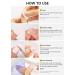 Buy Semi Cured Gel Nail Strips - 20 PCS White Tip Clear Base | UV Required Salon Quality Gel Nail Wraps Easy to Use - Buy Online on GoSupps.com