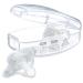 Chicco PhysioForma Silicone Glow in The Dark Pacifier 2-6m, BPA-Free Orthodontic Nipple, 2-Count with Sterilizing Case - Buy Online on GoSupps.com