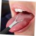 Beavorty 1 Set Stainless Steel Mouth Scraper & Tongue Brush | Portable Cleaning Supplies for Oral Care - Buy Online on GoSupps.com