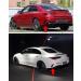 DDJKOG Front Bumper Spoiler Diffusor For Mercedes For Benz CLA C Class C118 CLA180 CLA35 CLA45 CLA200 CLA250 2020 + Rear Bumper Side Canards Splitter Color 1 - Buy Online on GoSupps.com