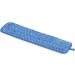 Rubbermaid Commercial 18 Inch Blue Microfiber Damp Room Mop Pad - Single Sided Mop Head - Buy Online on GoSupps.com