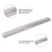 Professional Aviation Aluminum Metal Cut Combs for Hair Salons - Silver | Size L - Buy Online on GoSupps.com
