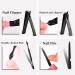 Professional Manicure Stainless Steel Set 7 pcs Portable Nail Clippers Set Pedicure Set Eyebrow Grooming Kit Nail Care Tools with Luxurious Leather Case - Buy Online on GoSupps.com