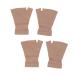 2 Pairs Wrist Support Gloves Thumb Brace Wrist Sleeve Hand Wrist Brace Compression Gloves Brace Warm Mittens Wrist Brace with Thumb Hand Brace Wrist Protector Wrist Guard Wristband XL As Shown