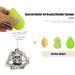 CAIRIAC Makeup Blenders Sponges Holder Beauty Blender Sponge Drying Stand Unique Skeleton Holder Egg Powder Puff Make Up Display Stand Skull Holder Decor - Buy Online on GoSupps.com