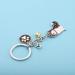 ENSIANTH Dog Keychain - Perfect Gifts for Dog Lovers | Paw Print Keyring for Dog Owners Moms & Dads - Ideal Husky Puppy Accessory - Buy Online on GoSupps.com