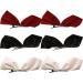 3pairs Bow Hair Clips Hair Slides Bowknot Head Clip Bows Hairpin for Women Hair Barrettes Scrunchies Accessories One Size