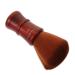 Beavorty shave for men neck brush Hair Removal Brush mens duster Soft Barber Neck Duster for hair Salon Shaving Brush Hair Salon Brush man styling brush clean Bamboo 14*4.5cm Brown