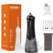 Oral Irrigator Test Winner 2024 Oral Irrigator 300ML Oral Irrigator Cordless IPX7 Water Flosser Home & Travel for Braces and Bridge New Black