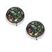 (Cute Dinosaur) Round Pill Box 3 Compartment Pill Box Mini Decorative Pocket Purse Portable Travel Medicine Tablet Vitamin Holder Organizer Pill Case