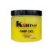 KALIVE Men's Hair Styling Gel 16 oz  Strong-Hold and Light Shine all day  Mens Hair Product fresh scent No Flaking or Alcohol.