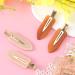 OIIKI 8PCS Cute No Crease Hair Clips - Acrylic Hairpins for Styling - Metal Hair Clamps for Makeup, Shower, Bangs - Women, Girls - Buy Online on GoSupps.com