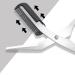Precision Eyebrow Trimmer Scissors with Comb - Professional Hair Remover and Beauty Tool for Men and Women (Black) - Buy Online on GoSupps.com