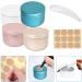 12 pcs Aluminum Jar Candle Cans - 50ml Travel Cream Tins with Lid & Stickers for Lip Balm & Cosmetics - Buy Online on GoSupps.com