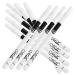 VINTORKY 20 Pcs Lying Silkworm Eyeliner Glitter Eyeliner Waterproof Eye Liner Pencil Gel Wooden Pole White