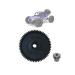Metal/Steel Spur Gear 62T + FREE 17T Pinion Compatible with Outlaw VRX DT5 Integy Quanum