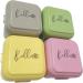 BELLA BY COSMOS Makeup Sponge Beauty Blender - Multi Colored 4 pcs Reusable and Washable Foundation and other Cosmetics Blending Sponges Set Flawless Makeup Applicator for Liquid Creams and Powder (Purple) Multi-colored purple - Buy Online on GoSupps.com