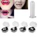 Vivid Effect False Teeth | Cosplay Dentures Set for Halloween & Christmas | Easy to Use Lightweight ABS Material & Adhesive - Buy Online on GoSupps.com